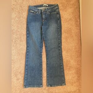 Lee natural bootcut just below the waist Jean size 4 petite